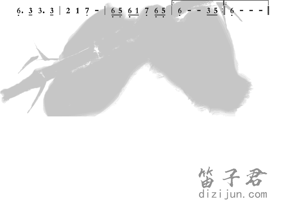 花鸟风月笛子音乐2