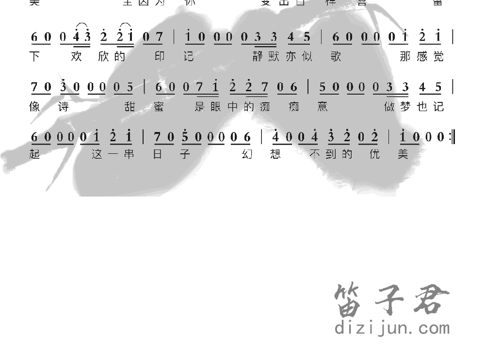 涟漪竹笛乐曲2