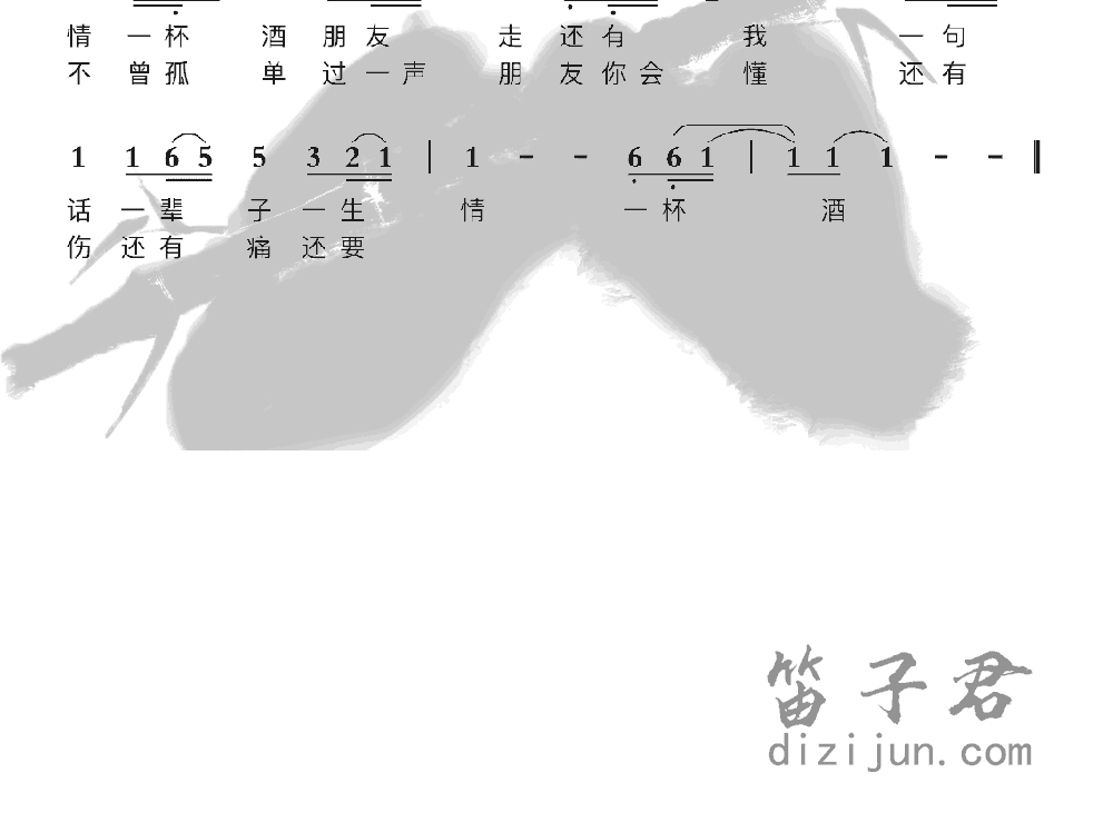 朋友竹笛乐曲2