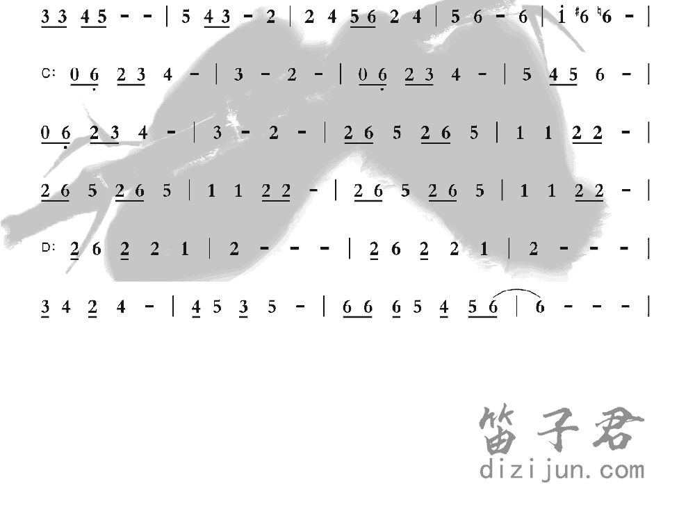 青鸟竹笛乐曲2