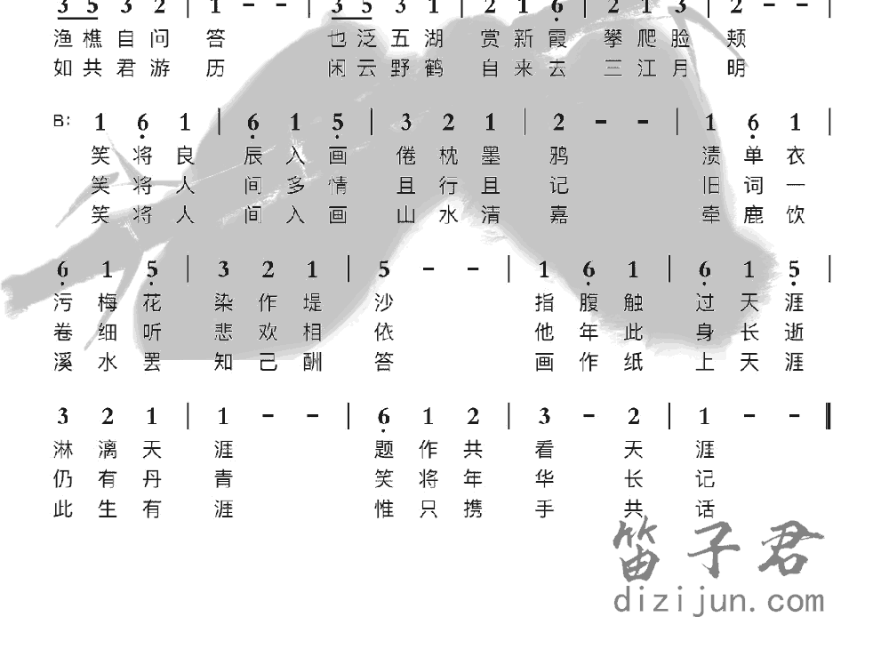 人间入画笛子音乐2