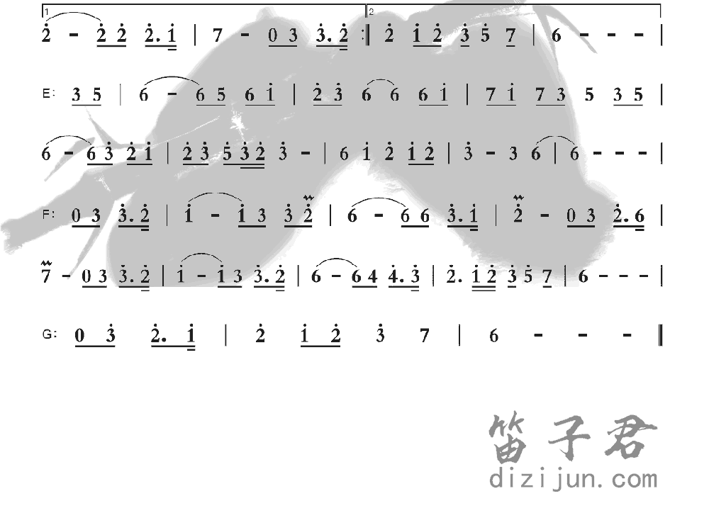 宋家王朝笛子音乐2