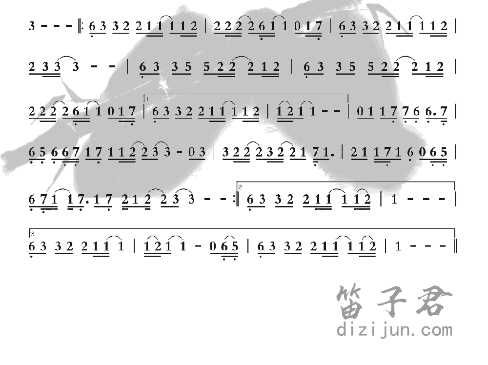 天涯客笛子音乐2