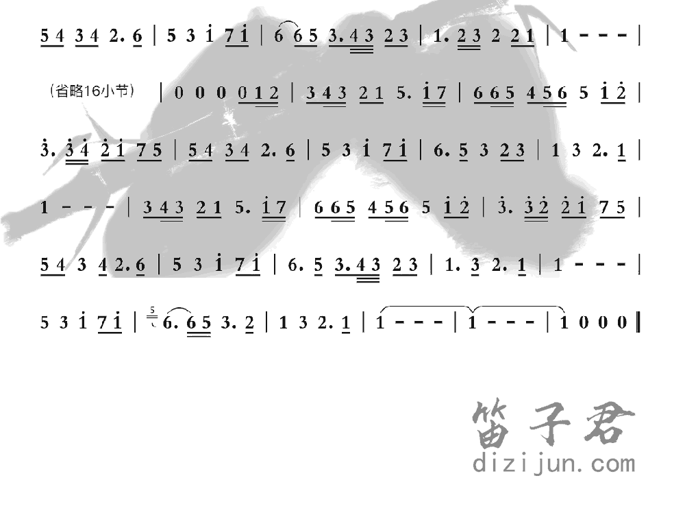 The level plain笛子音乐2