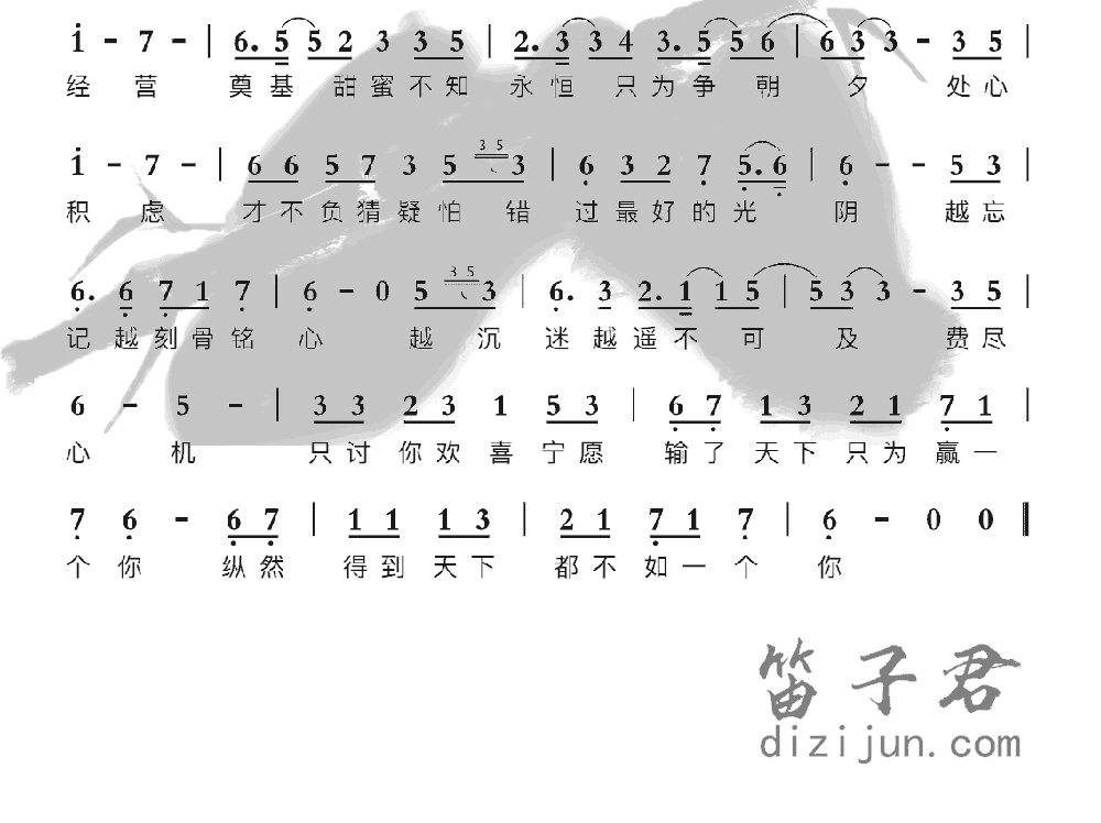 心·机竹笛乐曲2